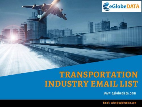 Transportation Industry Email List (1)