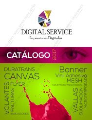 CATÁLOGO DIGITAL SERVICE