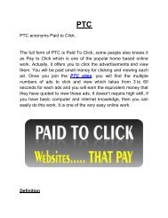 PTC Sites That Really Pay