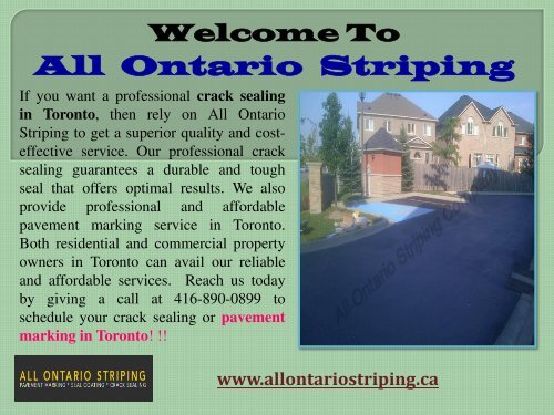 Ontario Striping Company