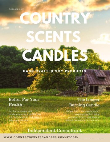  Country Scents Candles Fall Catalog Pt1