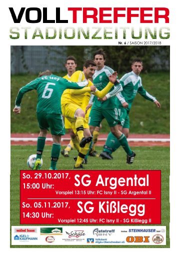 6. Ausgabe Stadionzeitung 2017/18