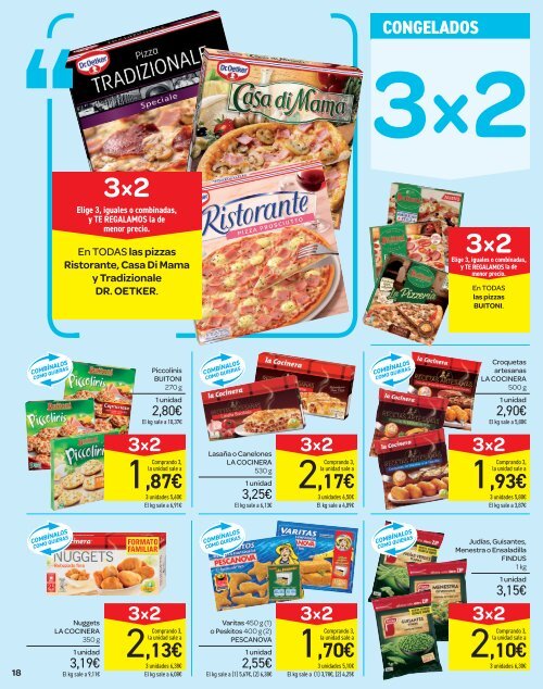 Folleto Carrefour 3x2 del 25 de Octubre al 9 de Noviembre 2017