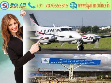 Now Get Sky Air Ambulance from Kolkata to Delhi in an Economical Fare