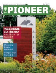 Pierce College's The Pioneer - Vol. 51, Issue 1
