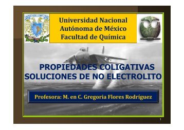 PRESENTACIONPROPIEDADESCOLIGATIVASDENOELECTROLITOS_21076