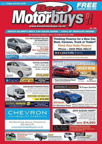 Best Motorbuys: June 03, 2016