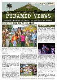 Pyramid Views NOVEMBER 2017 