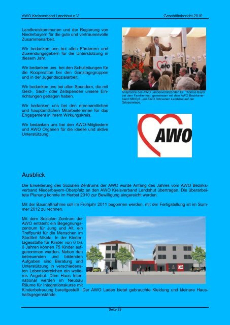 Geschäftsbericht 2010 - AWO Bezirksverband Niederbayern ...