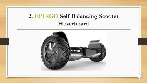 Self Balancing Hoverboards