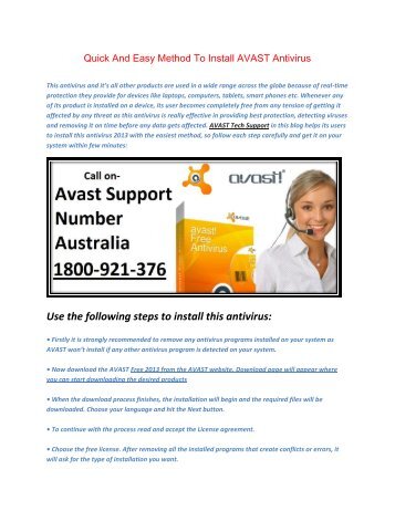 Quick And Easy Method To Install AVAST Antivirus