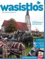 wasistlos Bad Füssing-Magazin November 2017