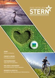 Rheintaler Stern Ausgabe 1 online - Hochglanzmagazin