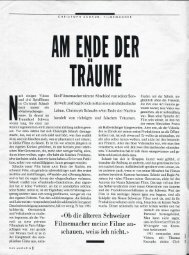 Das Magazin 1992 – Am Ende der Träume