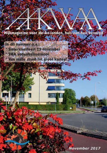 Wijkblad Aakwaa november 2017