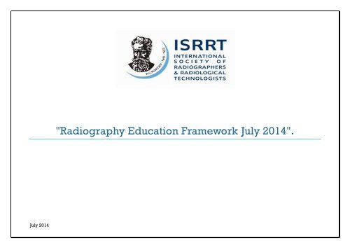 Radiography_Education_Framework_2014