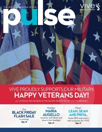 VIVE Health & Fitness | November Pulse