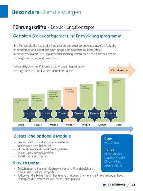 Leistungskatalog 2018