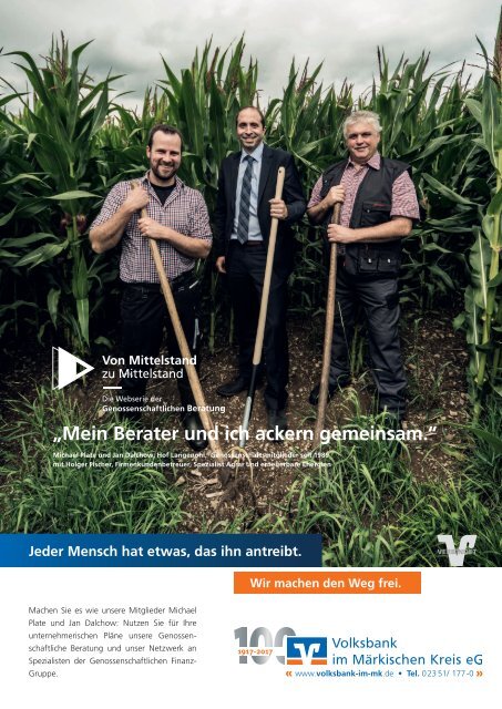 Komplett. Das Sauerlandmagazin. Zwischen Volme und Lister. Ausgabe Herbst 2017