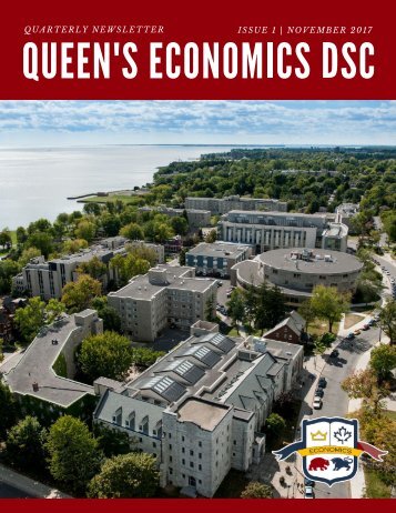 Queen's Economics DSC Quarterly Newsletter: Issue 1