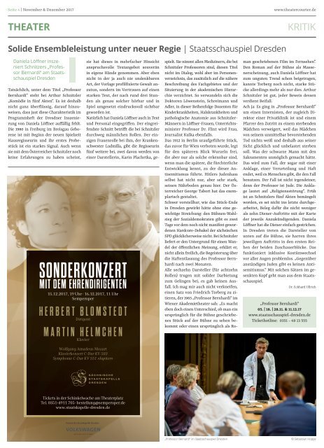 TheaterCourier November/Dezember 2017