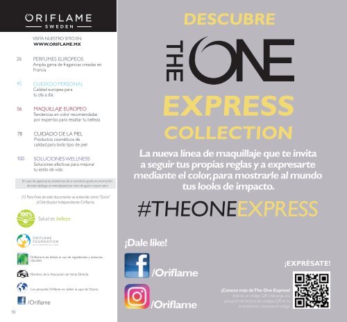 Oriflame MX Catálogo 015 - 2017