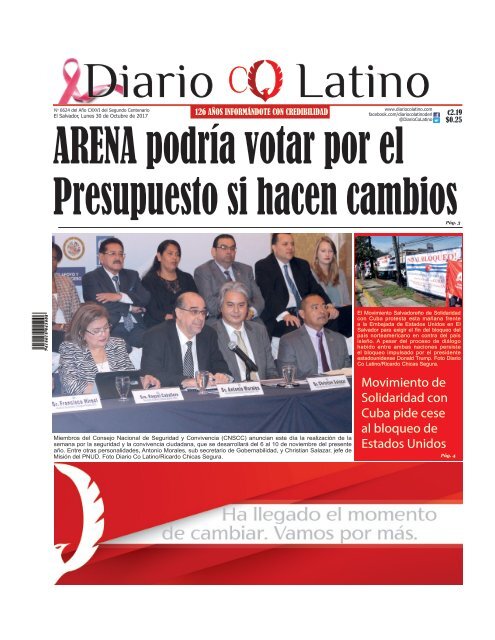 Edición 30 de Octubre de 2017