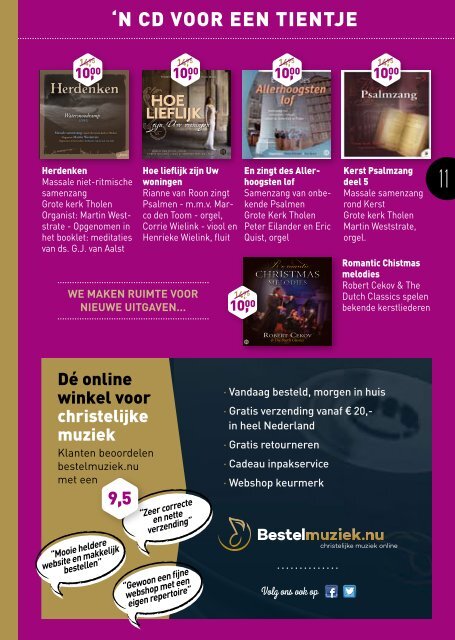 Excellent Recordings - magazine Muziek