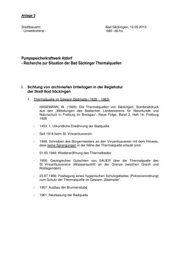 Anlage 3 zur Stellungnahme - Stadt Bad Säckingen