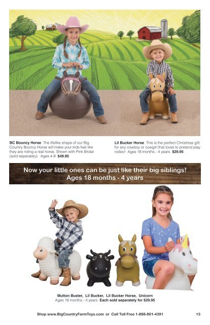 Big Country Farm Toys Christmas Catalog