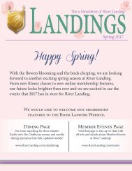 The Landings Quarter 1 Newsletter 2017 (Final)