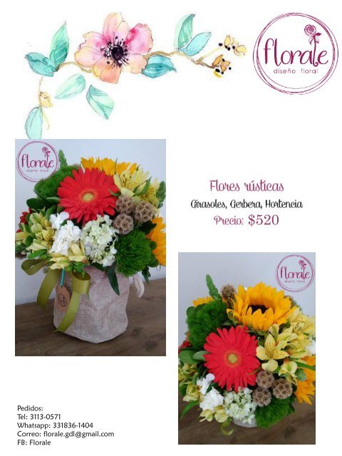 CATALOGO FLORALE OTOÑO INVIERNO