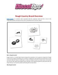 Rough Country Brand Overview