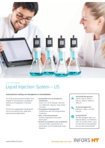 Infors HT - Liquid Injection System