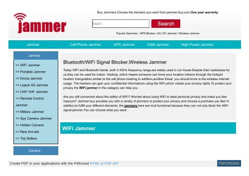 wifi jammer blocker sale on jamemr-buy shop