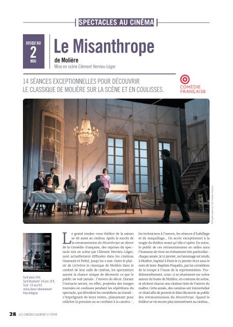 Gaumont Pathé! Le mag - Mars 2017