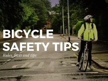 Bicycle Tips For Beginners
