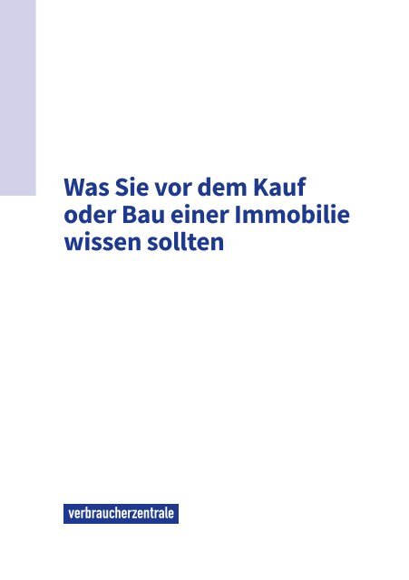 Was Sie vor dem Kauf einer Immobilie wissen müssen