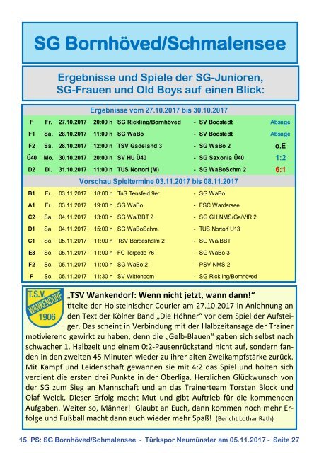 TSV  Stadionzeitung 8-2017-041117