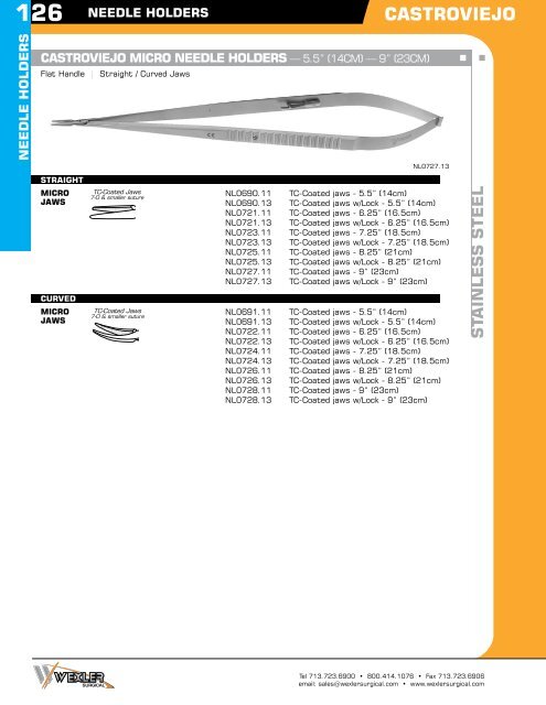 Wexler Specialty Catalog- Version 6