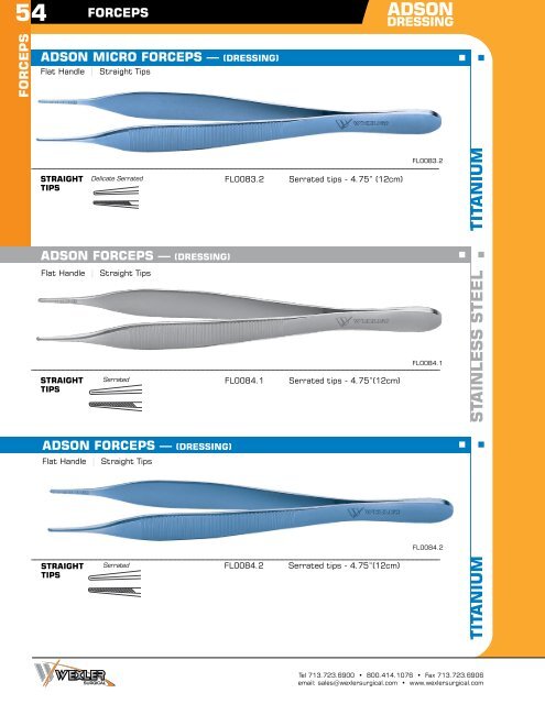 Wexler Specialty Catalog- Version 6