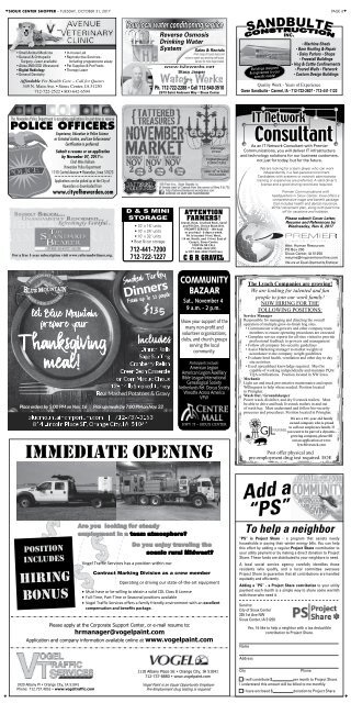 Sioux Center Shopper