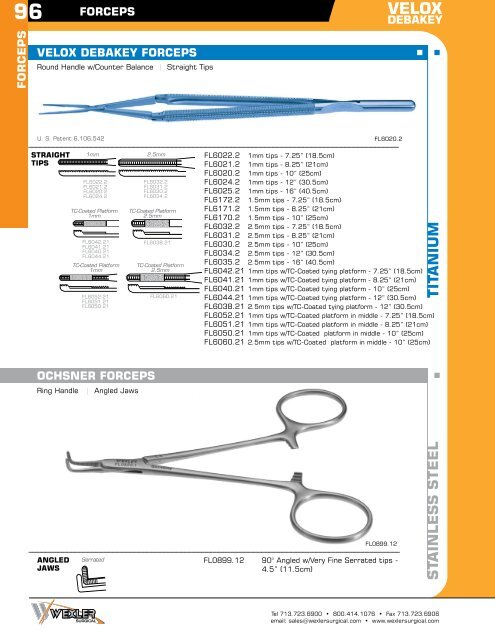 Wexler Specialty Catalog- Version 6