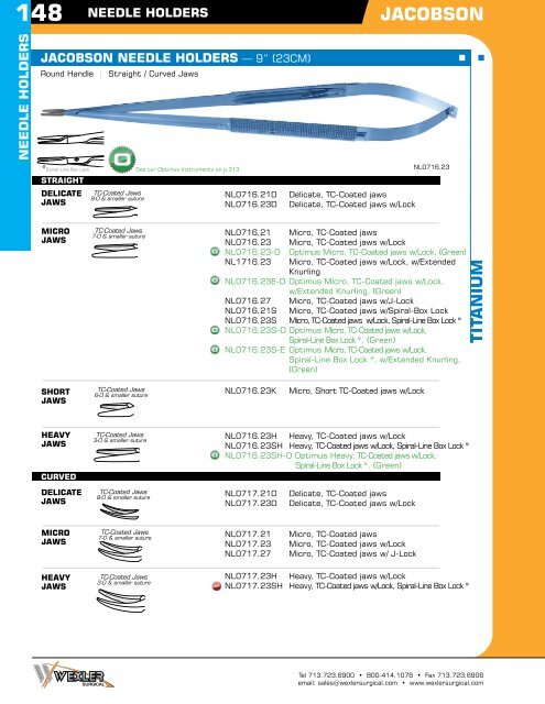 Wexler Specialty Catalog- Version 6