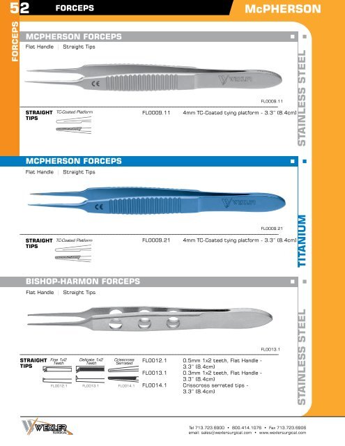 Wexler Specialty Catalog- Version 6