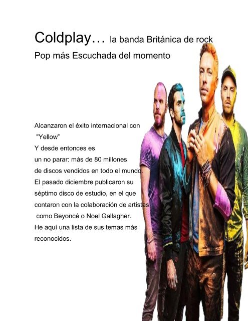 Coldplay (1)