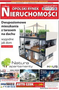 Opolski Rynek Nieruchomości listopad 2017