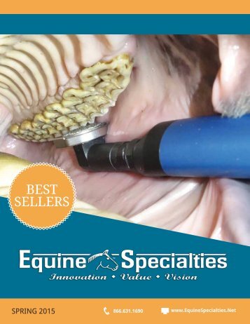 Product Brochure For Equine Specialties