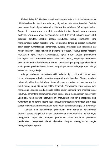 Buku Survey Penyusunan Tabel 2011 Balitbangda prov Sulsel