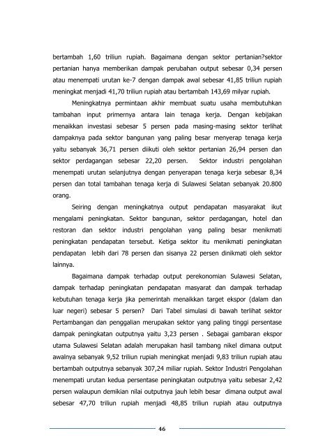 Buku Survey Penyusunan Tabel 2011 Balitbangda prov Sulsel